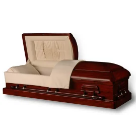 The Premier | Mahogany Wood Casket