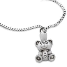 Stainless Steel - Teddy Bear Pendant - Model #109