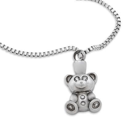 Stainless Steel - Teddy Bear Pendant - Model #109