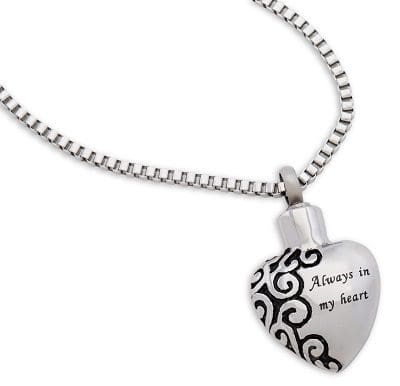 Stainless Steel - Always In My Heart Pendant - Model #107
