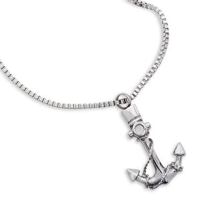 Stainless Steel - Anchor Pendant - Model #106