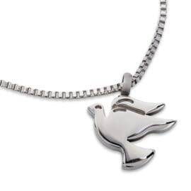 Stainless Steel - Dove II Pendant - Model #090