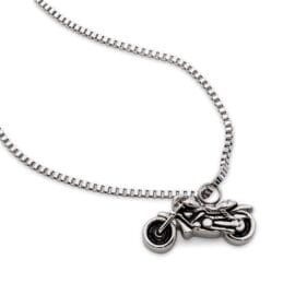 Stainless Steel - Motor Bike Pendant - Model #075