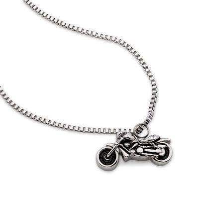 Stainless Steel - Motor Bike Pendant - Model #075