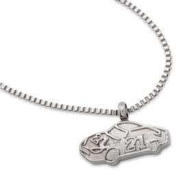 Stainless Steel - Nascar Pendant - Model #071