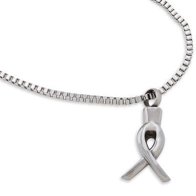 Stainless Steel - Ribbon Pendant - Model #067