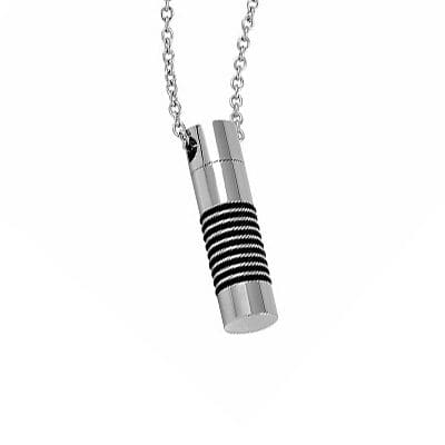 Stainless Steel - Trim-Cylinder II Pendant - Model #054