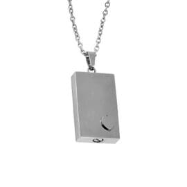 Stainless Steel - Heart Lock Pendant - Model #038
