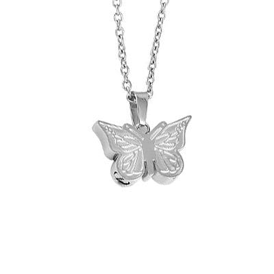 Stainless Steel - Butterfly I Pendant - Model #036