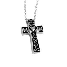 Stainless Steel - Claddagh Pendant - Model #030