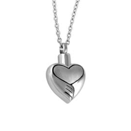 Stainless Steel - Wing Heart Pendant - Model #019