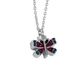 Stainless Steel - Multi-Butterfly I Pendant - Model #017