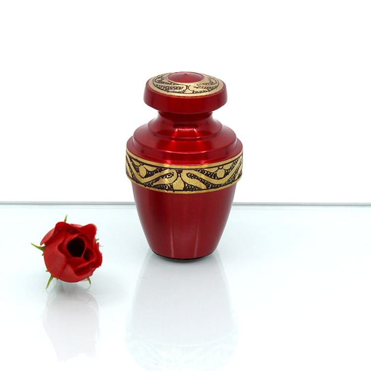 Scarlet Red with Gold Trim - Image 3