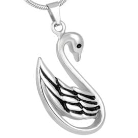 Stainless Steel - Swan Pendant - Model # 009