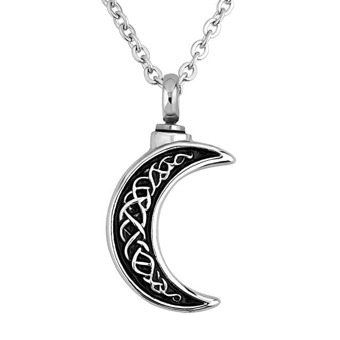 Stainless Steel - Moon of Life Pendant - Model #007