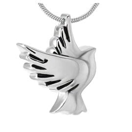 Stainless Steel - Dove I Pendant - Model #006
