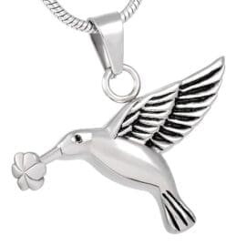 Stainless Steel - Hummingbird I Pendant - Model #003