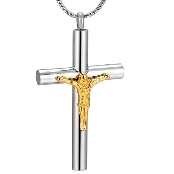 Stainless Steel - Jesus Crux Pendant - Model #122
