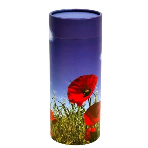 Poppy Flower Scattering Tube (Adult 12.5")
