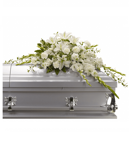 Bountiful Memories Casket Spray
