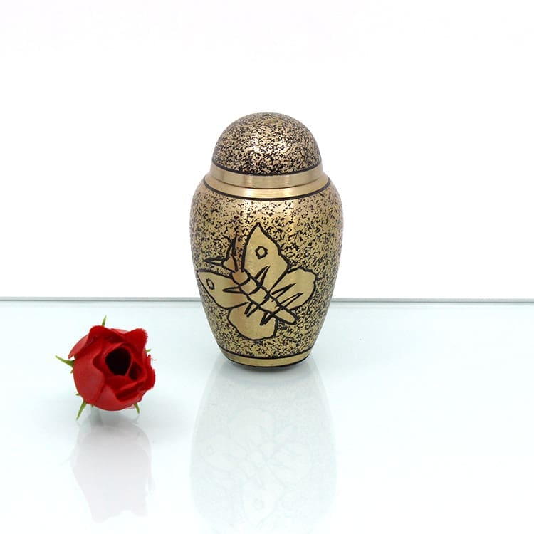 Gold & Black Speckled Butterfly - Image 2