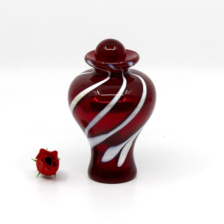 Memento | Glass - Red & White -06-8G108