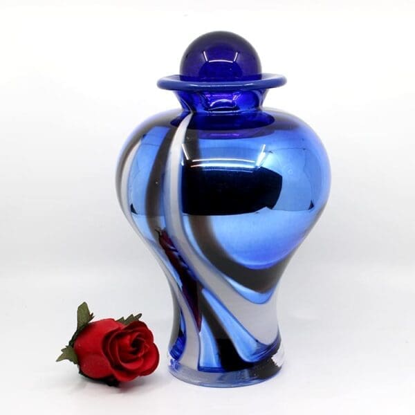 Glass | Striped Blue