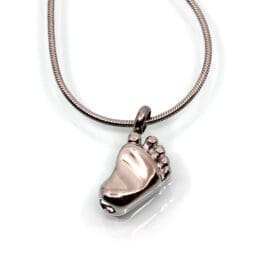 Stainless Steel - Silver Foot Pendant - Model #125