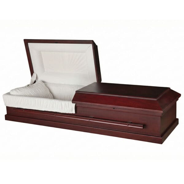 Red Pacifica | Wood Casket