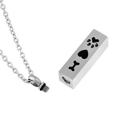 Stainless Steel - I Love My Pet Pendant - Model #048 - Image 2