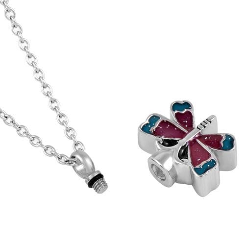 Stainless Steel - Multi-Butterfly I Pendant - Model #017 - Image 2