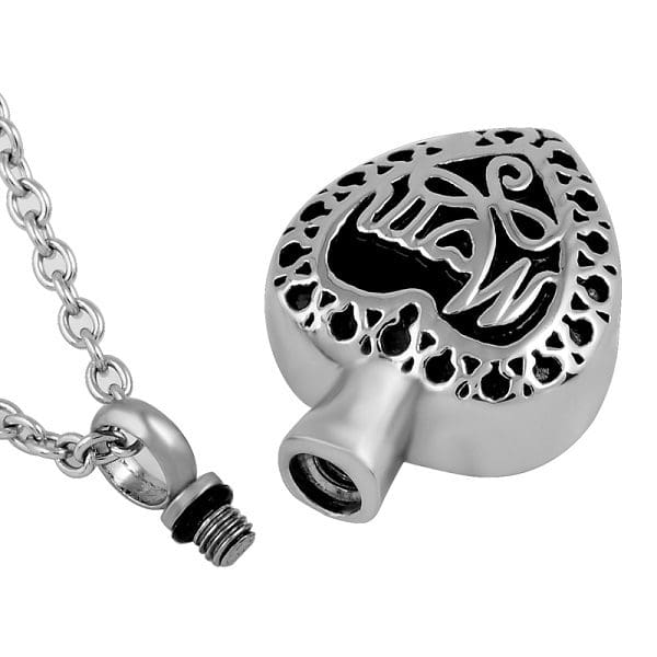 Stainless Steel - Mom Heart I Pendant - Model #013 - Image 2