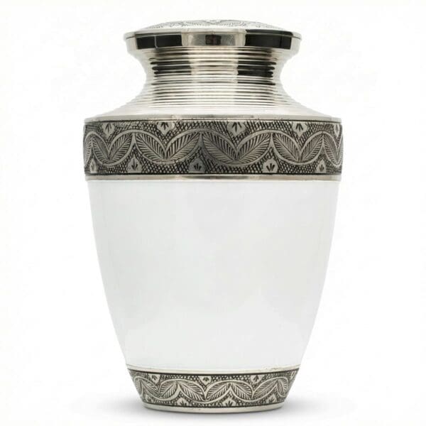 White Brass With Silver