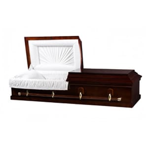 Norwich | Over Size Wood Casket 30''W - Image 2