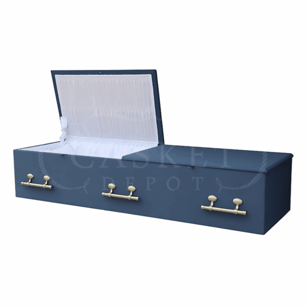 Blue Sky | Cloth Covered Casket