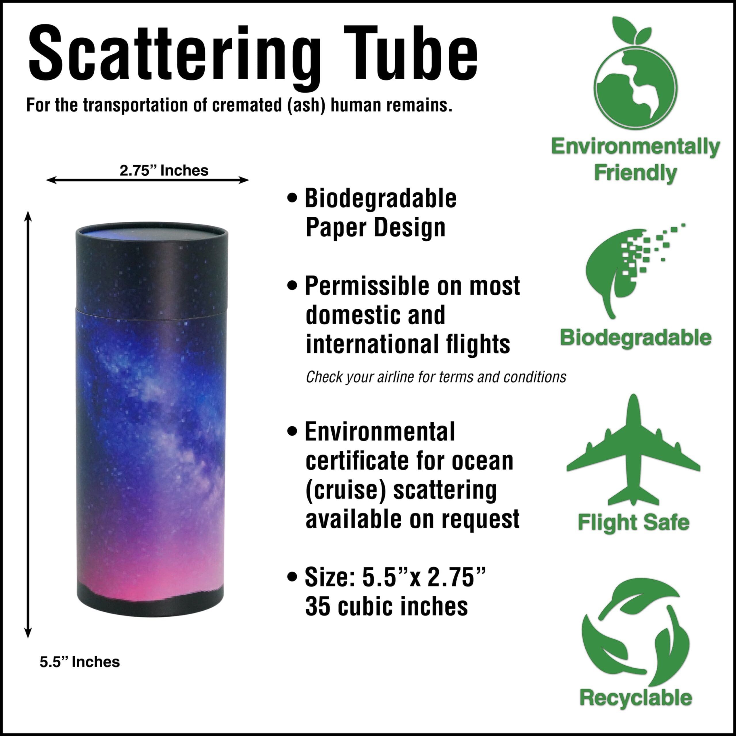 Starry Sky Scattering Tube (Mini 5.5