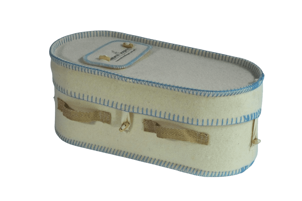 The Swaledale | Woolen Infant Coffin - Image 3