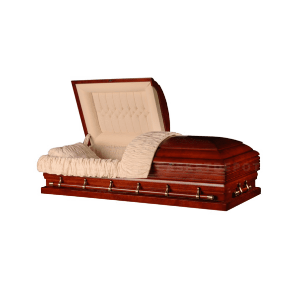 Solid Poplar Over Sized Casket  33"( Out ) /30" ( Inner )W