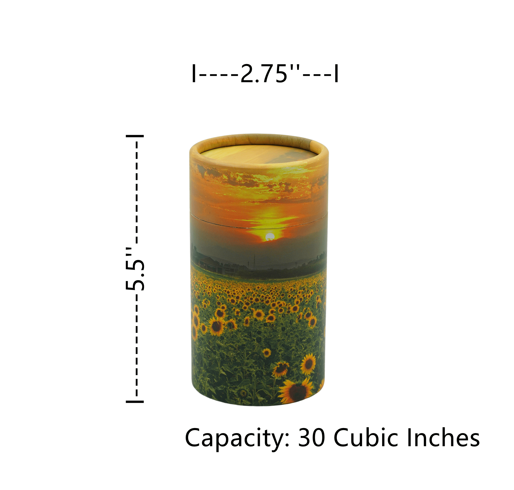 Sunflower Field Scattering Tube (Mini 5.5