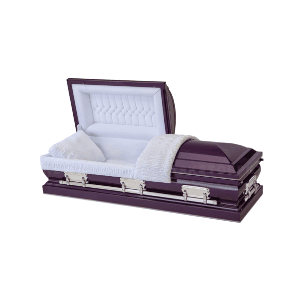 Kingston Purple | 18 Gauge Steel Casket