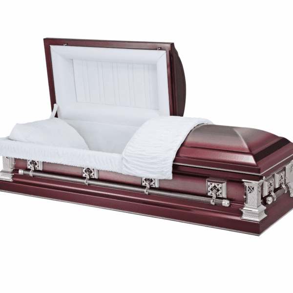 Morion Marsala | 18 Gauge Steel Casket