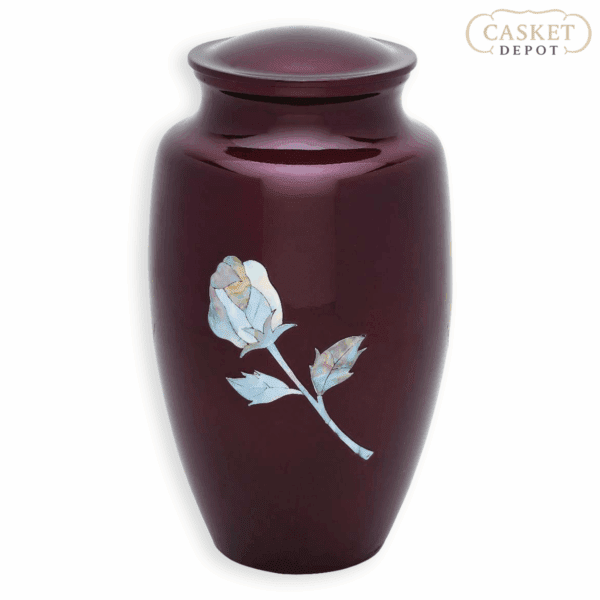 Purple Mother of Pearl Rose