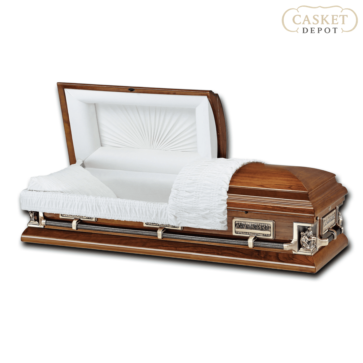 Pieta | Walnut Wood Casket
