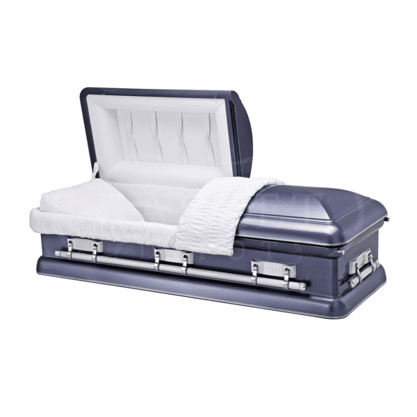 Indigo Silver | 18 Gauge Steel Casket