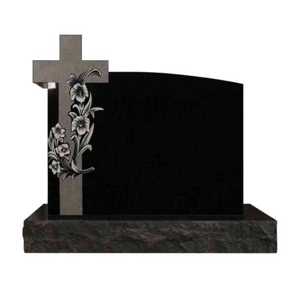 Wide Cross With Flower