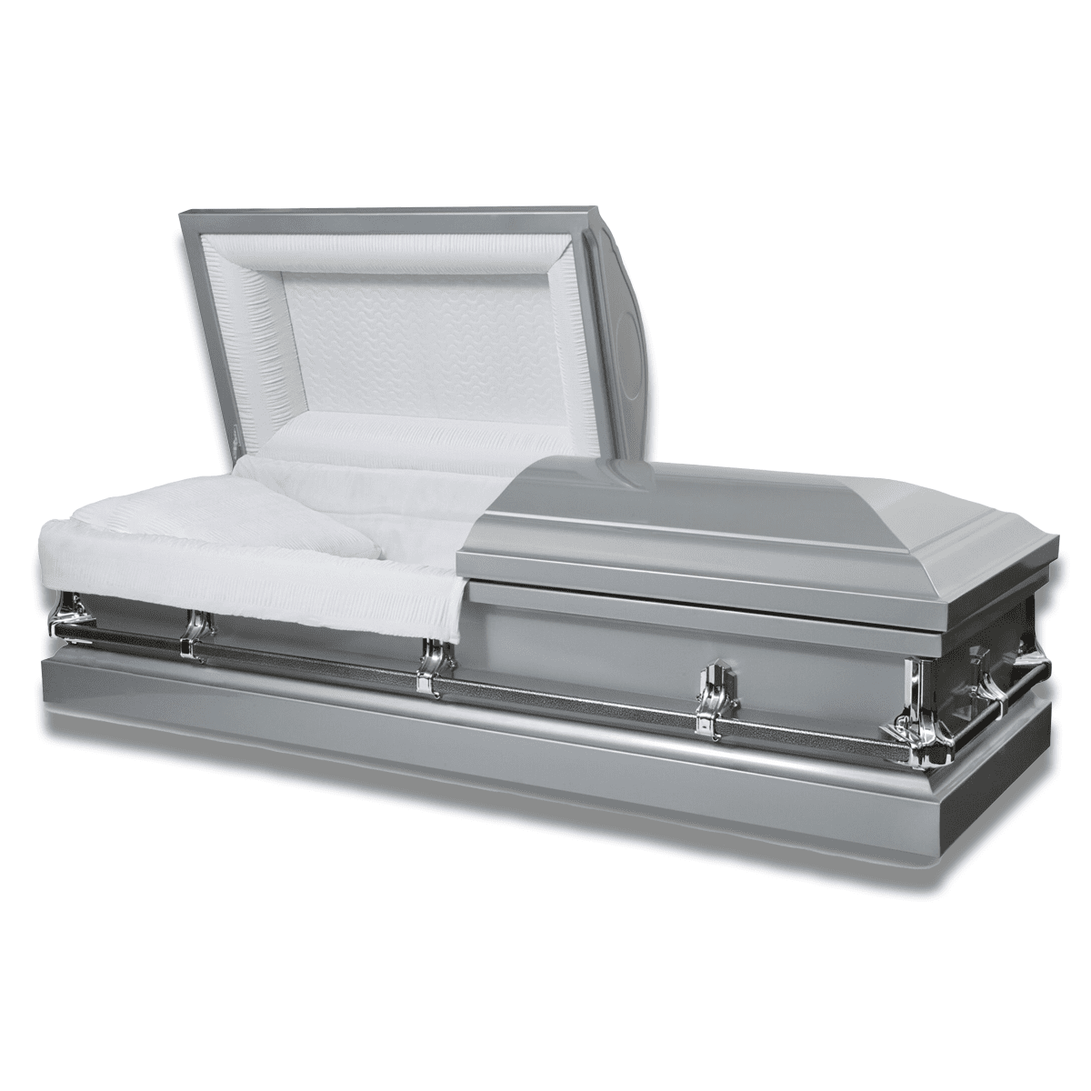 Silver Knight | 20 Gauge Steel Casket