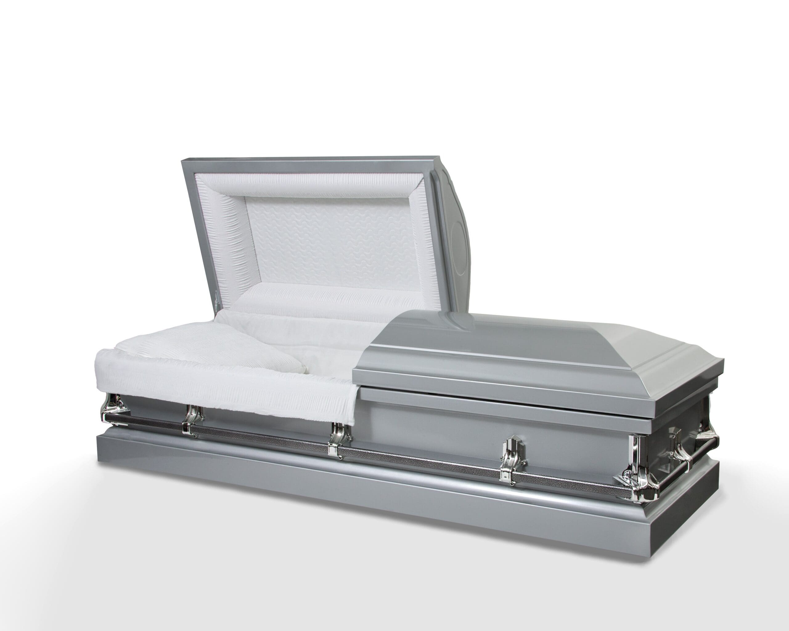 Silver Knight | 20 Gauge Steel Casket - Image 2