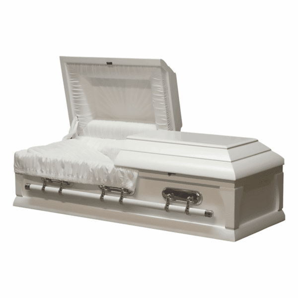 White Pacifica | Child Wood Casket