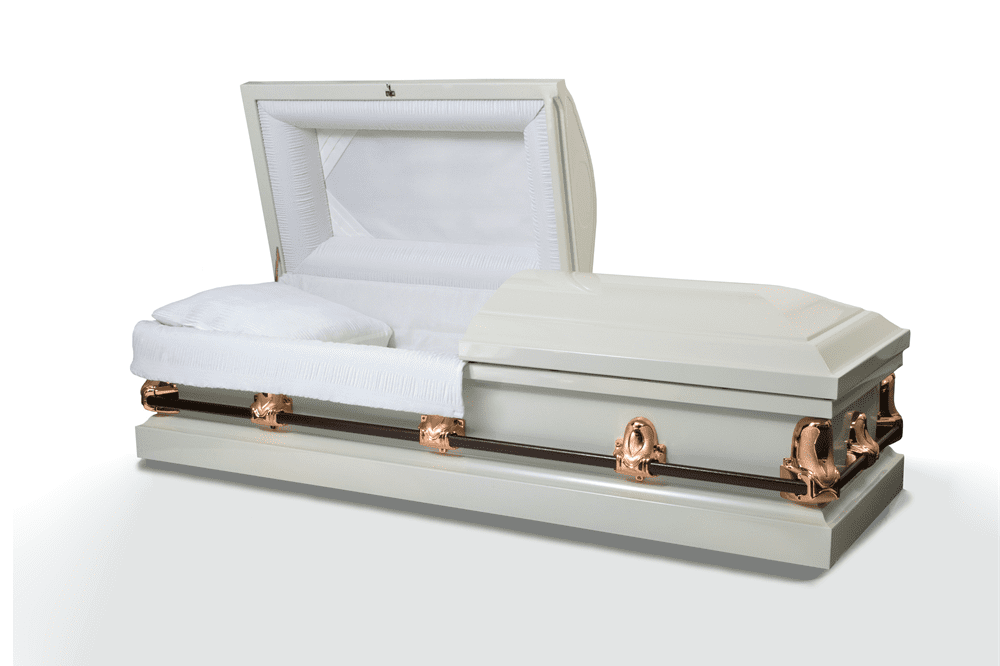 White knight | 20 Gauge Steel Casket - Image 2