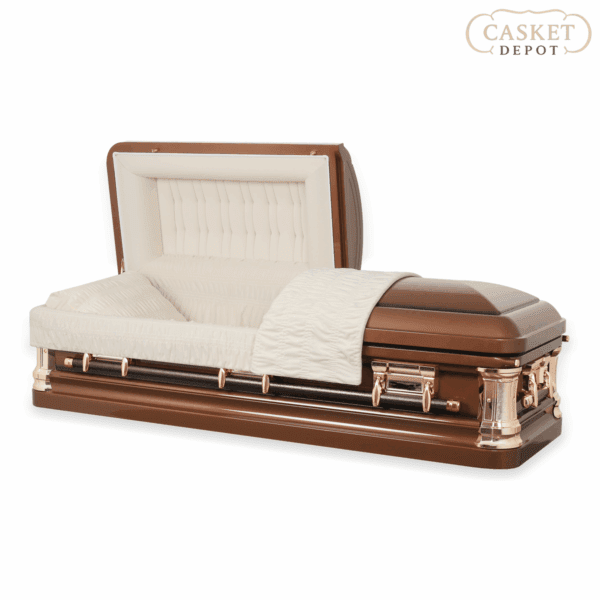 Wilmington Bronze - 18 Gauge Steel Casket